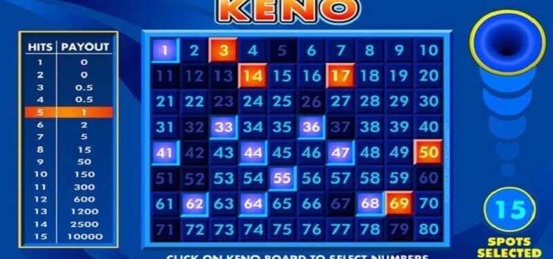 Game Keno win55